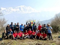 तमु प्ये ल्हु संघ युकेको टोली क्व्होलासोँथर पुगेर सिक्लेस फर्कियो