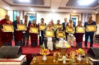 पोखरामा तमु प्ये ल्हु संघ यूकेको सम्मान तथा डिनर साँझ सम्पन्न