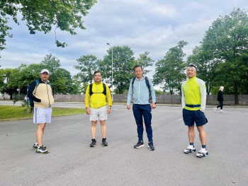 100K Trail Walker का लागि तमु धीं यूकेको तयारी तीव्र, शान्त कुमार गुरुङको नेतृत्वमा ३० किलोमिटरको ट्रेनिङ