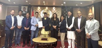 सभामुख र राष्ट्रिय सभाका अध्यक्षसँग एनआरएनए पदाधिकारीको भेट