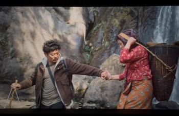 पोखरामा चलचित्र ‘पेन्सन पट्टा’ प्रदर्शन, बिहानैबाट हलमा दर्शकको घुइँचो