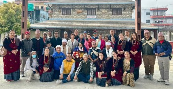 अमेरिकामा पहिलो नेपाली न्यायाधीश बनेकी रीना गुरुङलाई पोखरामा भव्य सम्मान