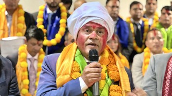 एनआरएनए यूकेलाई संसारभरकै उत्कृष्ट बनाउन निरन्तर सहयोग आवश्यक : नवनिर्वाचित अध्यक्ष पुडासैनी