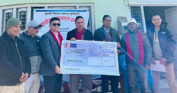 गुल्मी  जिल्ला समाज यूकेद्वारा शिक्षा क्षेत्र, अशक्त, असहायलाई ५ लाख सहयोग हस्तान्तरण