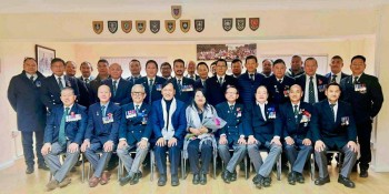 बिजिडब्लुएसद्वारा मास्टर इन्द्र गुरुङ र राजीश्वरी श्रेष्ठ गुरुङलाई स्वागत सम्मान