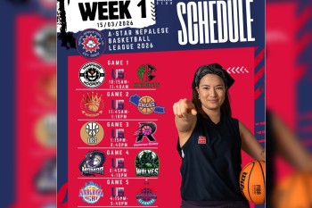 बेलायतमा १५ मार्चदेखि ‘ए स्टार नेपाल बास्केटबल लिग’ हुँदै