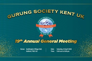गुरुङ सोसाइटी केन्ट यूकेको वार्षिक साधारणसभाको तयारी पूरा