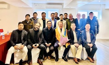 अल्डरसटका व्यापारीहरुसहित तमु धीं यूकेका प्रतिनिधिसँग बेलायती सांसदको भेटघाट