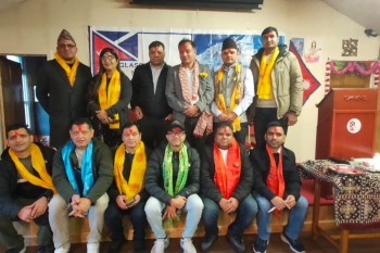 ग्लास्गो नेपाली एसोसिएसनको अध्यक्षमा कँडेल