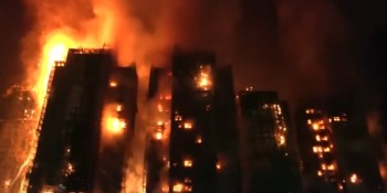 हङकङ आगलागीमा मृत्यु हुनेको संख्या ७५ पुग्यो