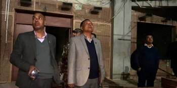 कुलमानले गरे संसद् भवनको निरीक्षण, निर्माणमा लापरबाही भए कारबाहीको चेतावनी