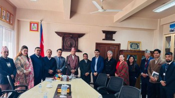 एनआरएनए प्रतिनिधिमण्डलद्वारा परराष्ट्रमन्त्रीसँग भेट, १२औँ महाधिवेशनका लागि मूल आयोजक कमिटी गठन गर्न आग्रह 