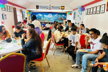 तमु समाज यूकेको दसैँ विशेष समारोह नेपाली भाषा कक्षाका विद्यार्थीसँग