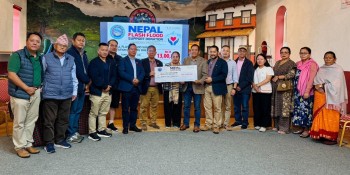 पञ्चासे हर्पनडाँडा समाज यूकेद्वारा बाढीपीडितका लागि १३ लाख रुपैयाँ हस्तान्तरण