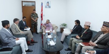 राहदानी छपाइका लागि पहल गरिदिन जर्मनीका राजदूतसँग प्रधानमन्त्रीको आग्रह 