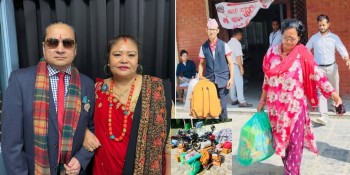 गल्छीका बाढीपीडित ५६ परिवारलाई राजशान्ति फाउन्डेसनको सहयोग