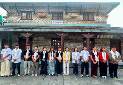 तमु बिद्यार्थी समिति कास्की अध्यक्षमा सतिस गुरुङ 