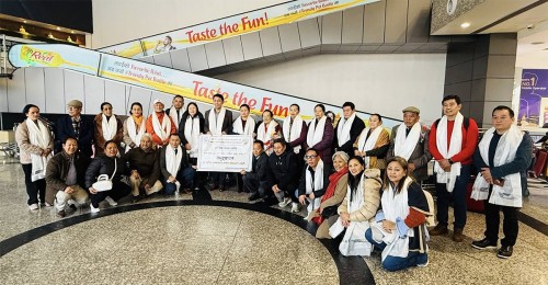 क्वोंने (घोताने/घोण्डे) गुरुङ समाज यूकेको टोली नेपाल पुग्यो