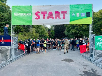 १०० किलोमिटर ’ट्रेलवाकर’ सुरु : शान्त कुमार गुरुङको नेतृत्वमा तमु धीं यूकेको टोली सहभागी
