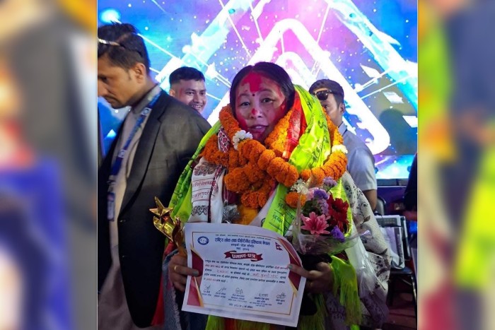 गण्डकी लोकताराको उपाधि स्याङ्जाकी बत्तीकुमारी थापालाई