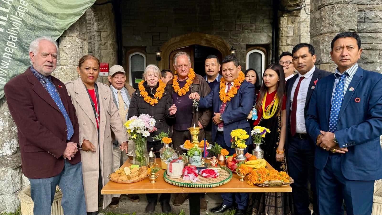 नेपाली भिलेज यूकेको ऐतिहासिक फड्को : २२ कोठे होटल र ११ एकर जग्गा खरिद, 'द गोरखा दरबार' सञ्चालनको तयारी