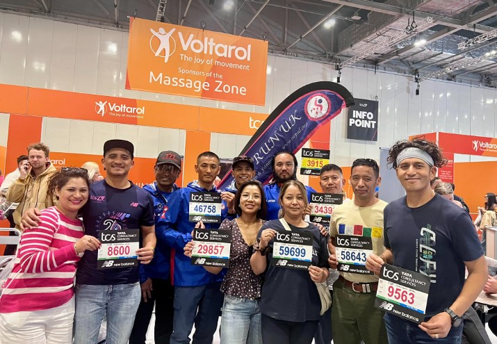 लन्डन म्याराथनमा नेपाल रनबाट झण्डै ५० जना धावक सहभागी हुने