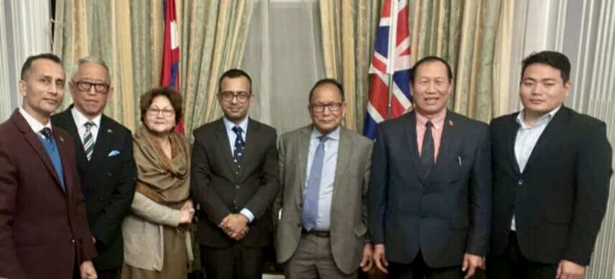 गोर्खा मुद्दाबारे नेपाली राजदूतावास लन्डन र गोर्खा भेट्रान्स समूहबीच रचनात्मक छलफल